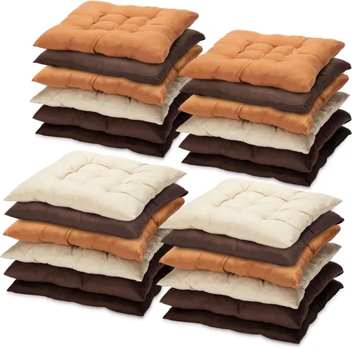 Miniatura 18 de Geetery 12 Piezas de Almohadas de Suelo para Aula, Cojines Cuadrados en Masa para Silla de Piso, Escuela, Jardín de Infantes, Rincón de Lectura