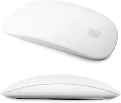 Miniatura 16 de Magic Mouse - Funda de silicona para Apple Magic Mouse 1 y 2, color rosa Suave piel de silicona ultrafina, resistente al polvo, absorbe los rosado