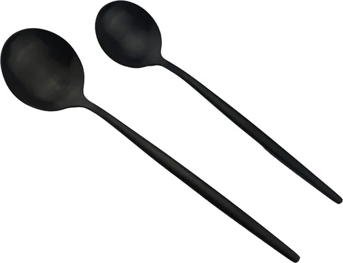 Miniatura 4 de Juego de cubiertos de acero inoxidable 18/10 con acabado satinado mate, 20 piezas, cuchara, tenedor, cuchillos, cubiertos, servicio para 4