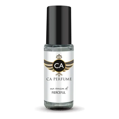 CA Perfume Impression of Fierceful for Men Fragrance Oil Woody Aromatic Scent Long Lasting Cologne for Men Travel Size TSA Ready Mini Parfum Body