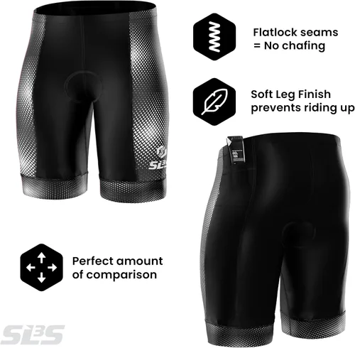 Miniatura 11 de SLS3 Pantalones cortos de triatlón para hombre – Tri Shorts para hombre – 2 bolsillos FRT – Diseñado por atletas para carreras