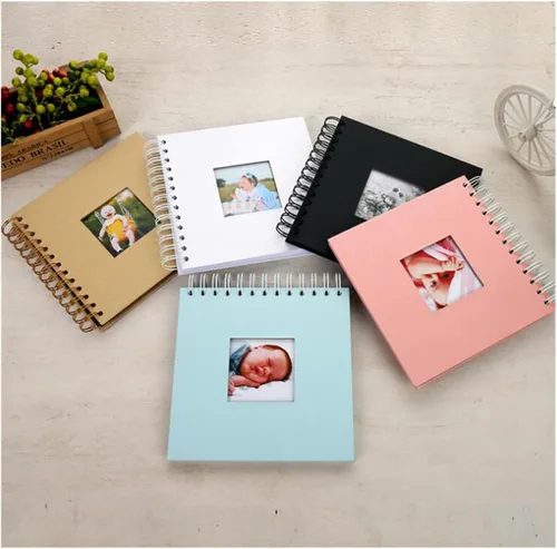 Miniatura 2 de Álbumes de fotos Álbum de fotos de papel de fotografía para bebé Scrapbooking Álbum de fotos Álbum de fotos de bricolaje álbum de fotos para niños