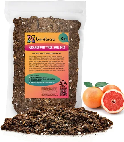 Miniatura 21 de Gardenera 's Premium Kumquat Soil Mix - Suelo para macetas de drenaje rápido para cultivar y trasplantar cítricos Japonica - 1 cuarto de galón