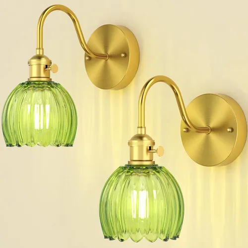 Miniatura 26 de Lámparas de Aplique de Pared para Dormitorio Baño, Iluminación Moderna de Tocador, Linternas de Montaje en Pared de Granja en Negro Mate