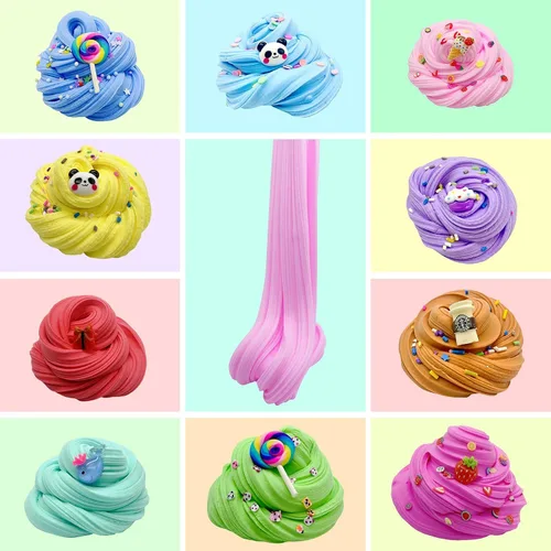 Miniatura 2 de Paquete de 14 kits de slime de mantequilla, suave y antiadherente, regalos de cumpleaños para niñas y niños, recuerdos de fiesta de Pascua