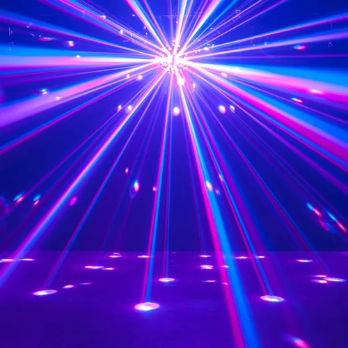 Miniatura 3 de American DJ adj Starburst Multi Color Shooting Beam Efecto de iluminación+altavoz gratis