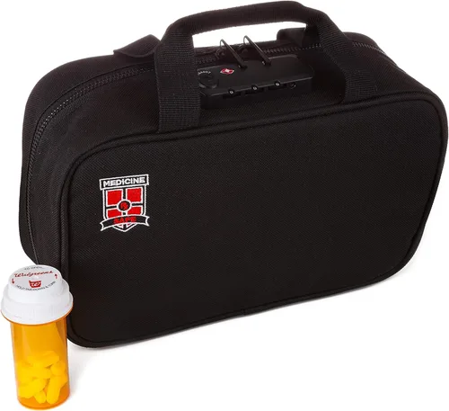 Medicine RX Safe Bolsa de viaje para medicamentos