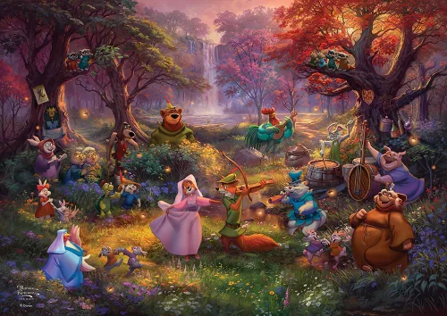 Miniatura 59 de MIGHTYPRINT Disney – La Bella Durmiente – Princesa Aurora y el Príncipe Felipe – Arte de pared duradero de 24 x 17 pulgadas – No hecho de papel