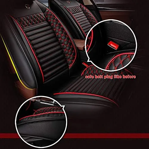 Miniatura 4 de Fundas de asiento de automóvil personalizadas para Forte 2010-2021, juego completo de 5 asientos, para todo tipo de clima, protector de asiento
