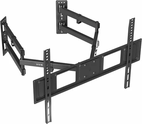 VIVO Soporte de pared para TV de esquina para pantallas planas LCD LED de plasma de 37 a 70 pulgadas, soporte articulado de movimiento completo,