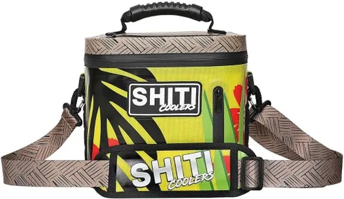 Miniatura 9 de SHITI Hieleras Enfriador para Camping, Viajes, Playa, Lonchera Suave para Alimentos, Bebidas y Hielo, Portátil, Impermeable, Bolsa Aislada de 24 El