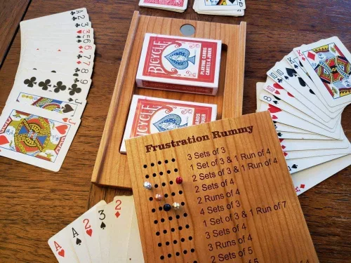 Miniatura 2 de Tablero de juego Rummy de la frustración del deluxe/del viaje