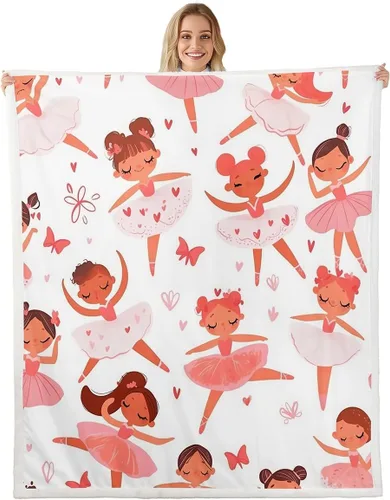 Miniatura 18 de Skull Flannel Fleece Throw Blanket 40"x50" Cartoon Skulls Fuzzy Blanket for Sofa Couch Love Hearts Polka Dots All Season Bed Blankets Plush