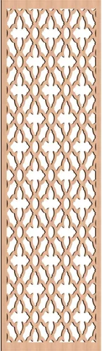 Miniatura 21 de Madison Paneles de pared decorativos de madera con calado, 9 3/8 pulgadas de ancho x 24 3/8 pulgadas de alto x 3/8 de alto, roble rojo rojo (Red Oak)