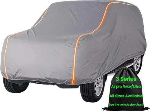 Miniatura 19 de Cubierta impermeable para todo tipo de clima para la nieve del coche Hatchback, lonas de coche Tamaño como: Golf GTI, VW Beetle Interior Algodón