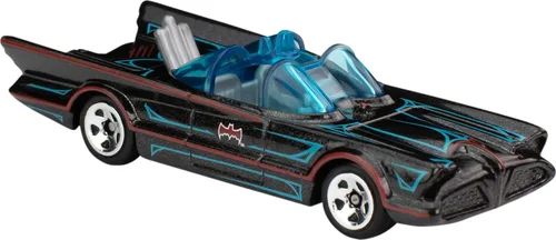 Miniatura 4 de Hot Wheels Batman - Juego de 5 autos de juguete con temática de Batman en escala 1:64 (los estilos pueden variar)