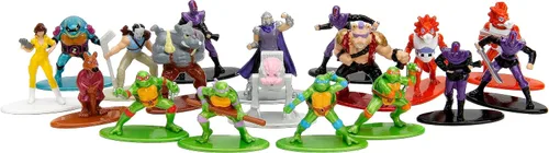 Miniatura 2 de Figuras de Teenage Mutant Ninja Turtles de 1.65 pulgadas, Serie 1, Paquete de 18 Figuras de Metal Fundido, Juguetes para Niños y Adultos