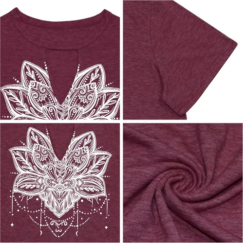 Miniatura 5 de Camiseta sin mangas con cuello en V y cuello en V para mujer, diseño de whisky de Tennessee