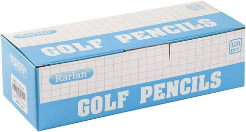 Miniatura 4 de Rarlan Lápices de golf, 2 HB, preafilados, paquete a granel de 320