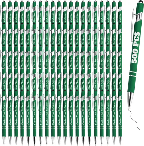 Miniatura 26 de Bolígrafos personalizados con grabado de nombre personalizado, bolígrafos de punta de lápiz con punta de lápiz personalizada, bolígrafos de Azul