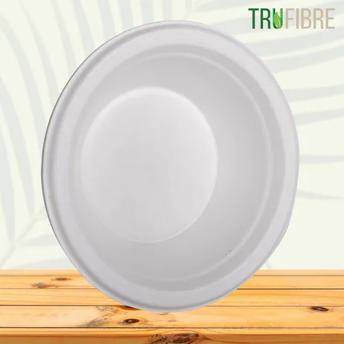 Miniatura 5 de Cuencos de papel de 12 onzas, paquete de 100 unidades, 100% compostable, resistente, ecológico, cuencos desechables biodegrables para cereales