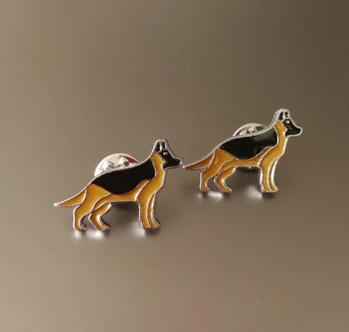 Miniatura 45 de Broche de perro carlino encantador para mascotas, broche de ramillete de metal, placa de identificación para perro, regalo de cumpleaños de Navidad