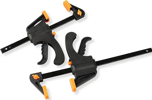 Miniatura 5 de Black Duck Brand Abrazadera de barra de trinquete de 4 pulgadas / esparcidor de 8 pulgadas para fotografía, carpintería, manualidades y más