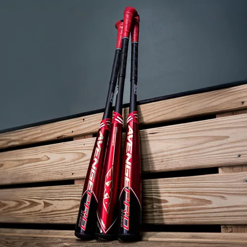 Miniatura 5 de Axe Bat 2023 Avenge Pro Hybrid (-10, 2-5/8") Bate de béisbol EUA, Híbrido de 3 piezas, Rojo/Negro