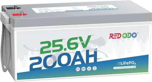 Miniatura 22 de Redodo Batería LiFePO4 de litio de 12 V 100 Ah, batería del grupo 31 integrada en BMS de 100 A, hasta 15000 ciclos, 10 años de vida útil, perfecta
