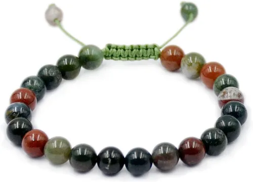 Miniatura 39 de AD Beads Pulseras de piedras preciosas unisex de 0.315 pulgadas (0.315 in), macramé curativo ajustable de 7 a 9 pulgadas Usa esta pulsera