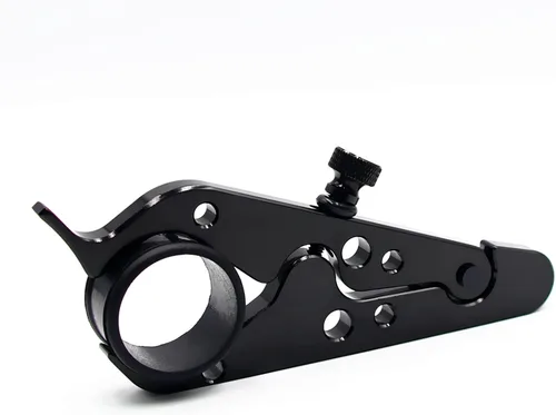 Miniatura 4 de Control de crucero de motocicleta,Muñeca de asistencia universal del acelerador Abrazadera de bloqueo de mano de aluminio con anillo de silicona