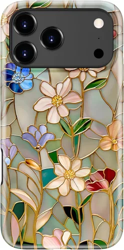 Miniatura 70 de LUHOURI Funda para iPhone 12 Mini, compatible con carga inalámbrica, doble capa, interior de silicona suave + carcasa exterior dura, bonito diseño