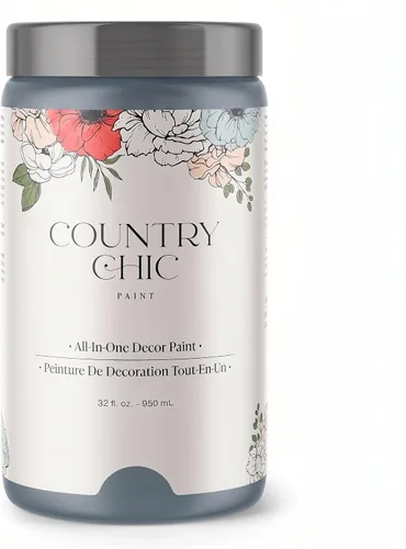 Miniatura 100 de Country Chic Pintura todo en uno estilo tiza para muebles, gabinetes, decoración del hogar, ecológica, acabado mate, imprimación incorporada y capa