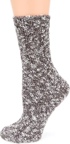 Miniatura 5 de Mirmaru - Calcetines de invierno para mujer, 4 pares de mezcla de lana y algodón