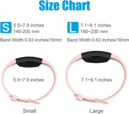 Miniatura 4 de Paquete de 3 correas de repuesto compatibles con Fitbit Inspire HR/Fitbit Inspire/Fitbit Ace 2/Fitbit Inspire 2, accesorio ajustable, pulsera