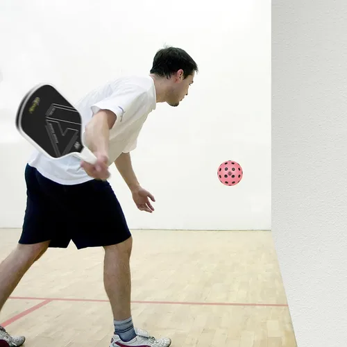 Miniatura 5 de Pelotas de pickleball silenciosas, paquete de 6 bolas de espuma silenciosas para práctica de pickleball en interiores y exteriores, bolas