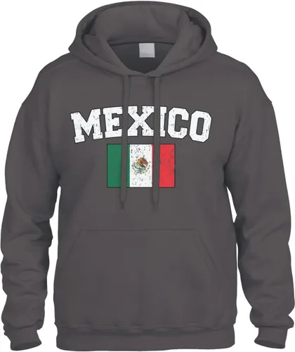 Miniatura 6 de Cybertela Sudadera con capucha con capucha y diseño de la bandera de México
