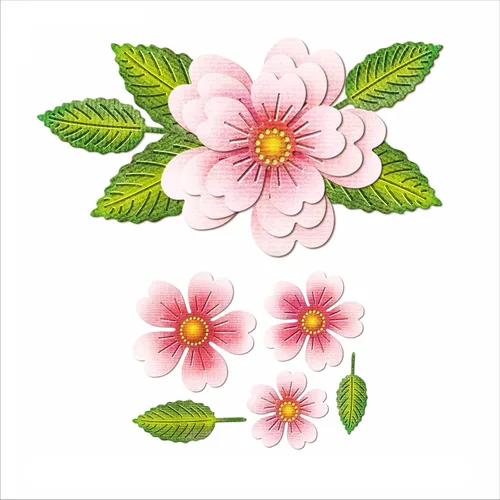 Miniatura 9 de Troqueles de corte de metal para fiesta de cumpleaños para hacer tarjetas, plantillas de kit de troqueles en relieve de papel, suministros