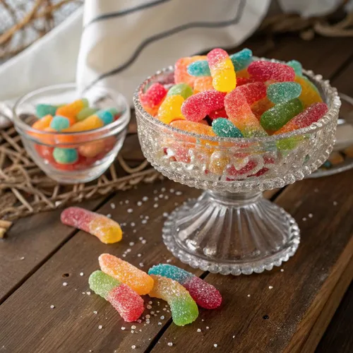 Miniatura 3 de Albanese World's Best Sour 12 Flavor Mini Gummi Worms Bolsa de caramelos de 0.85 onzas, paquete de 200 12 sabores ácidos únicos, sin gluten, sin