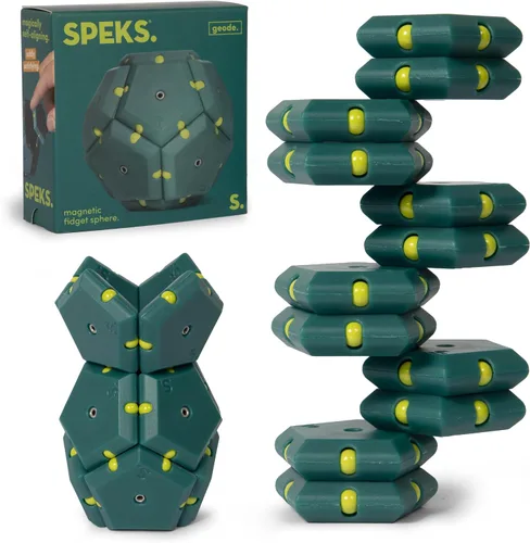 Miniatura 15 de Speks Geode - Juguete magnético antiestrés, juguete de escritorio sensorial para adultos y adolescentes de 14 años en adelante, regalo