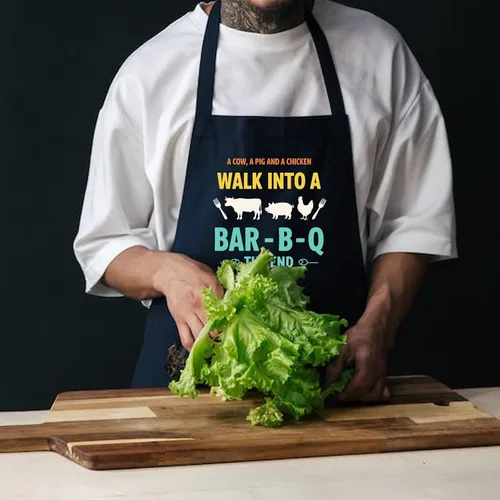 Miniatura 4 de Delantales divertidos para hombres, cocinar a la parrilla, regalos del día del padre para marido, papá, regalos de aniversario de cumpleaños para él