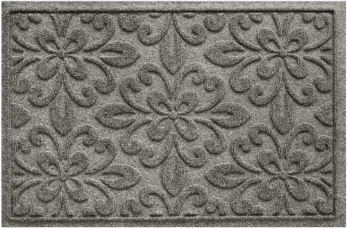 Bungalow Flooring Waterhog - Tapete para puerta, 2 x 3 pies, fabricado en Estados Unidos, duradero y decorativo, antideslizante, para interior y