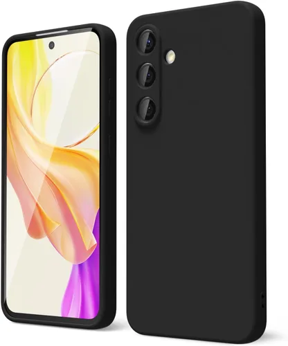 Miniatura 203 de oakxco Funda para teléfono Samsung Galaxy S21 Ultra con agarre de silicona líquida, bonita funda delgada y delgada de goma suave de TPU lisa