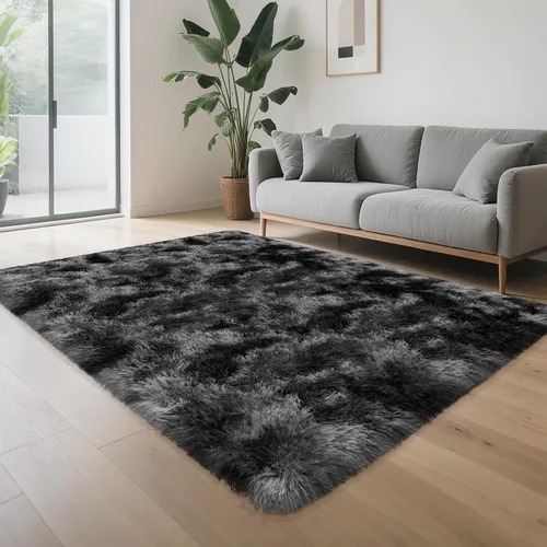 Miniatura 92 de Alfombras de pasillo beige de 2 x 6 pies para dormitorio, sala de estar, alfombra de felpa suave y esponjosa, alfombra de pasillo para pasillos