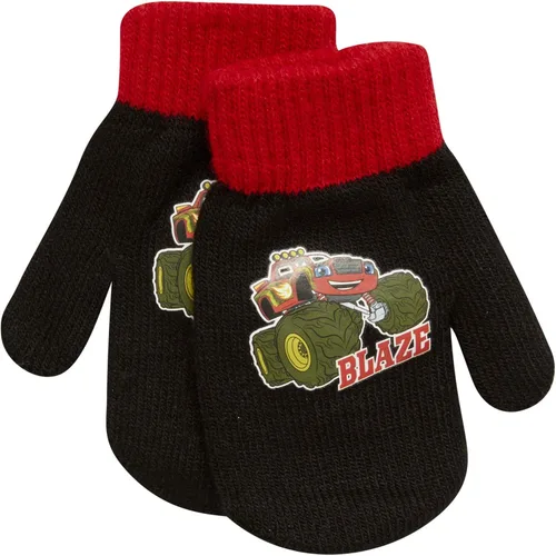 Miniatura 5 de Nickelodeon Paquete de 4 manoplas o guantes para niños Paw Patrol y Blaze (niñosniños pequeños)