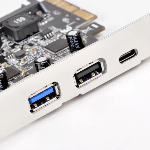 Miniatura 5 de SilverStone Technology Silverstone Tarjeta PCIe USB 3.1 y 3.0 con conector externo tipo C e interno de 19 pines ECU05 Componentes Otros