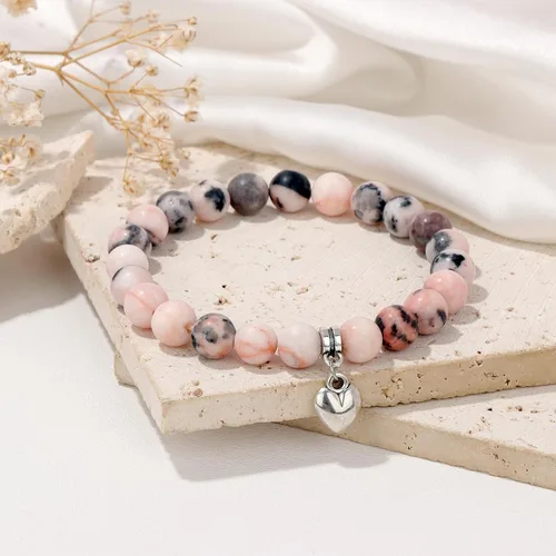 Miniatura 5 de Risyfjew Regalos para mujeres, pulseras curativas de piedra natural, regalos inspiradores para mejores amigas, hermana, mamá, niñas y ella