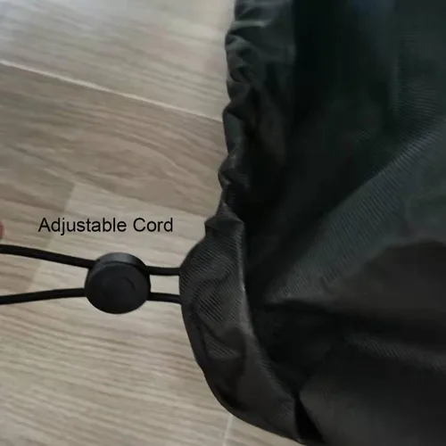 Miniatura 6 de SUNSURE Funda de sofá curvada para exteriores de 89 x 45 x 33 pulgadas, funda impermeable para muebles de patio, protector de sofá curvo seccional