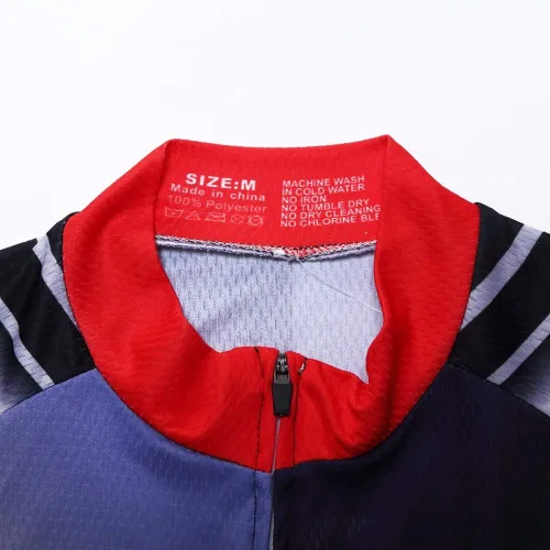 Miniatura 4 de JPOJPO - Conjunto de camiseta de ciclismo para hombre manga corta ropa para bicicleta MTB ropa Ciclismo Team Downhill pantalones cortos