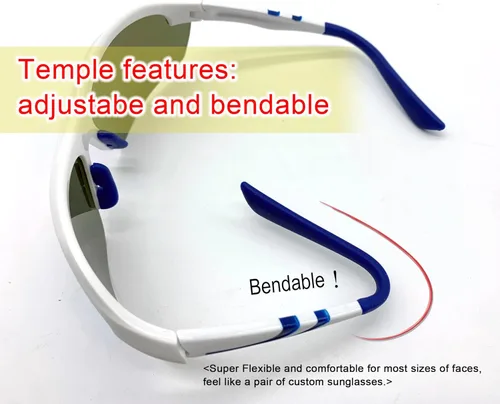 Miniatura 3 de POLARS DESIGN Gafas de sol fotocrómicas polarizadas para deportes al aire libre para hombres y mujeres TR90 marco protección UV para pesca correr